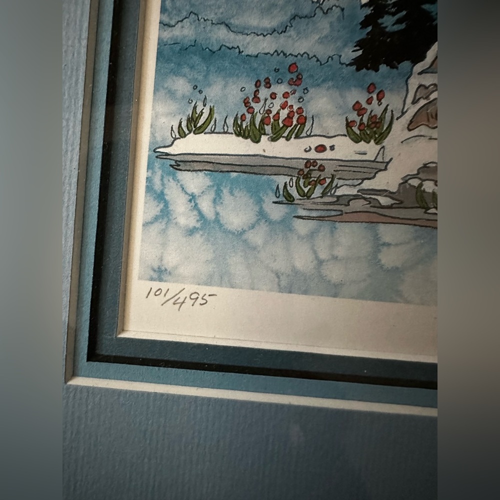 Donalda Grassie Freamed Signed Piece - Picture 4 of 5